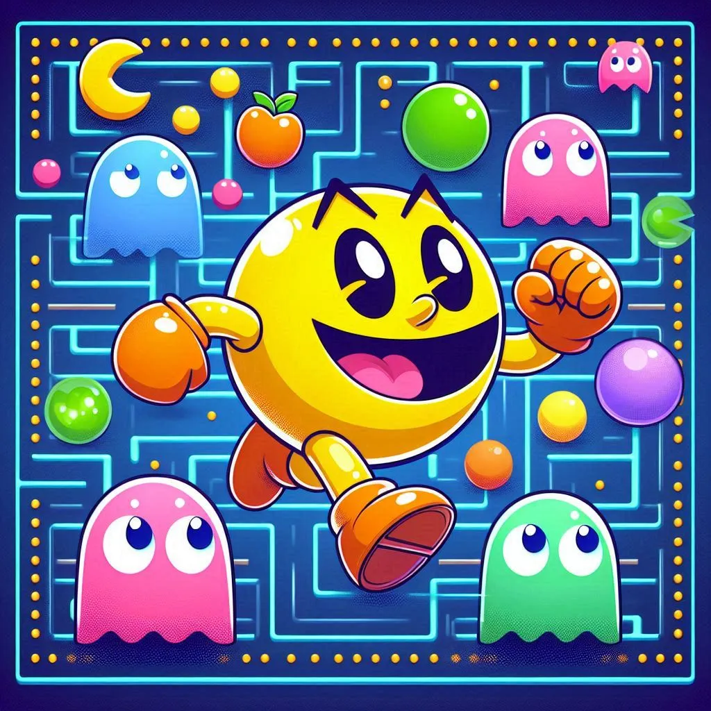 " Funny Pac Man Puns"