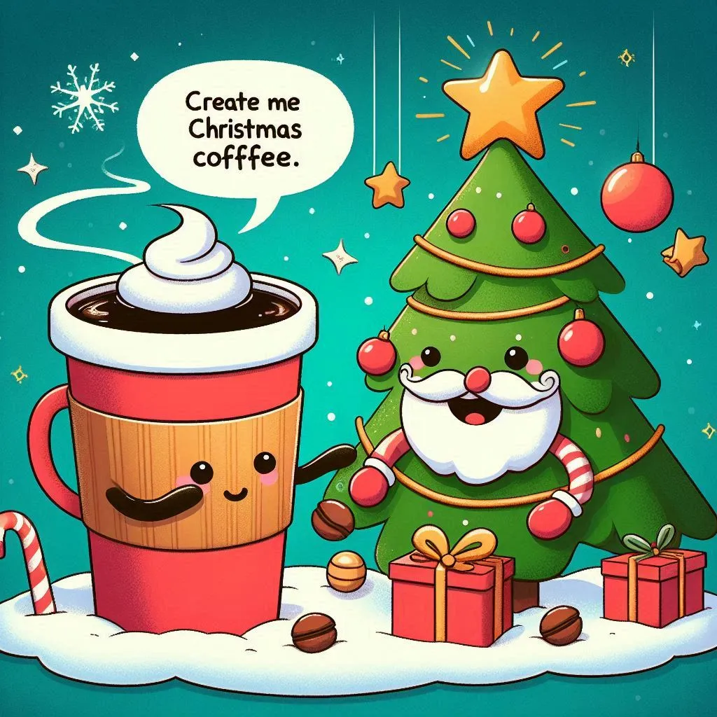 "Best Christmas Coffee Puns"