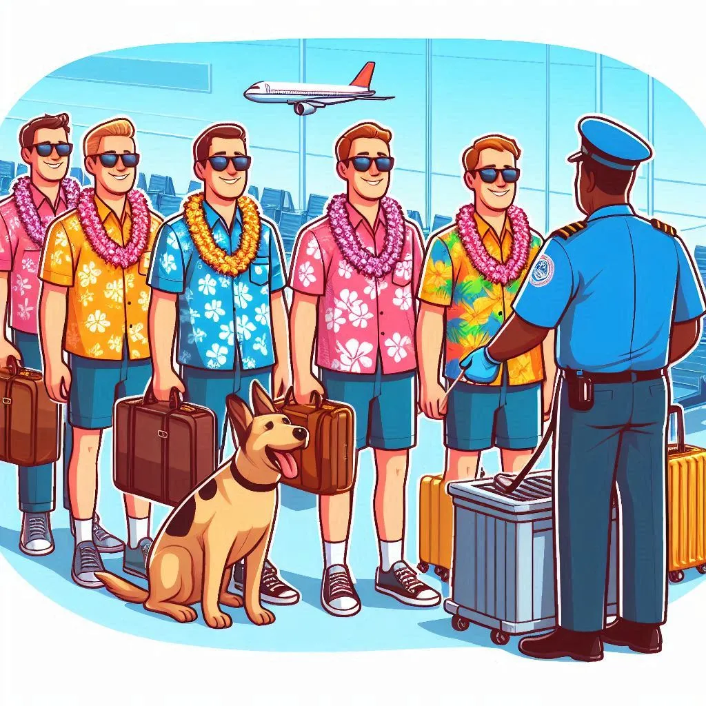 "Airport Dad Jokes"