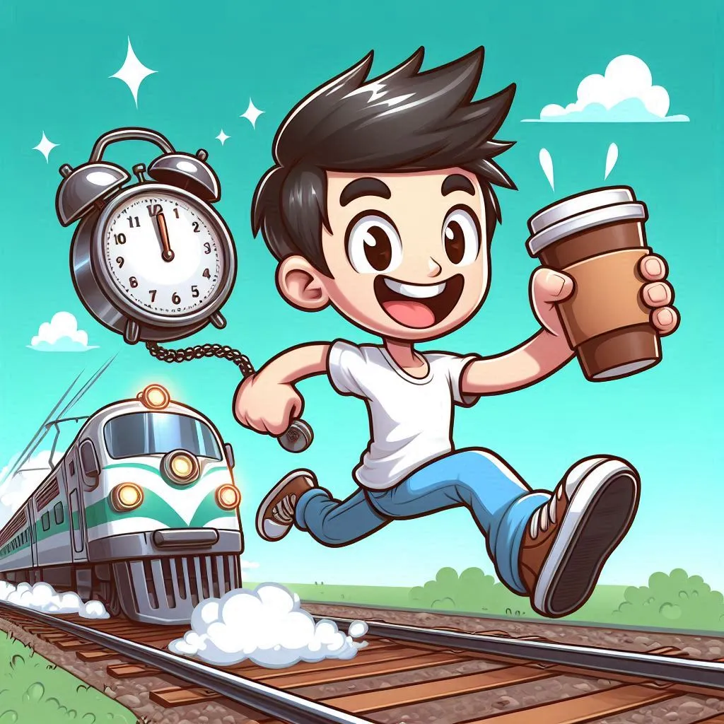 " Being On-Time Jokes "