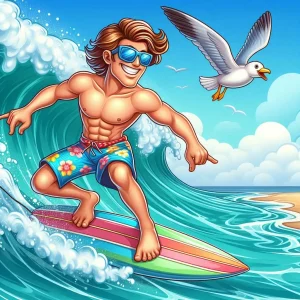 " Best Surfer Puns"