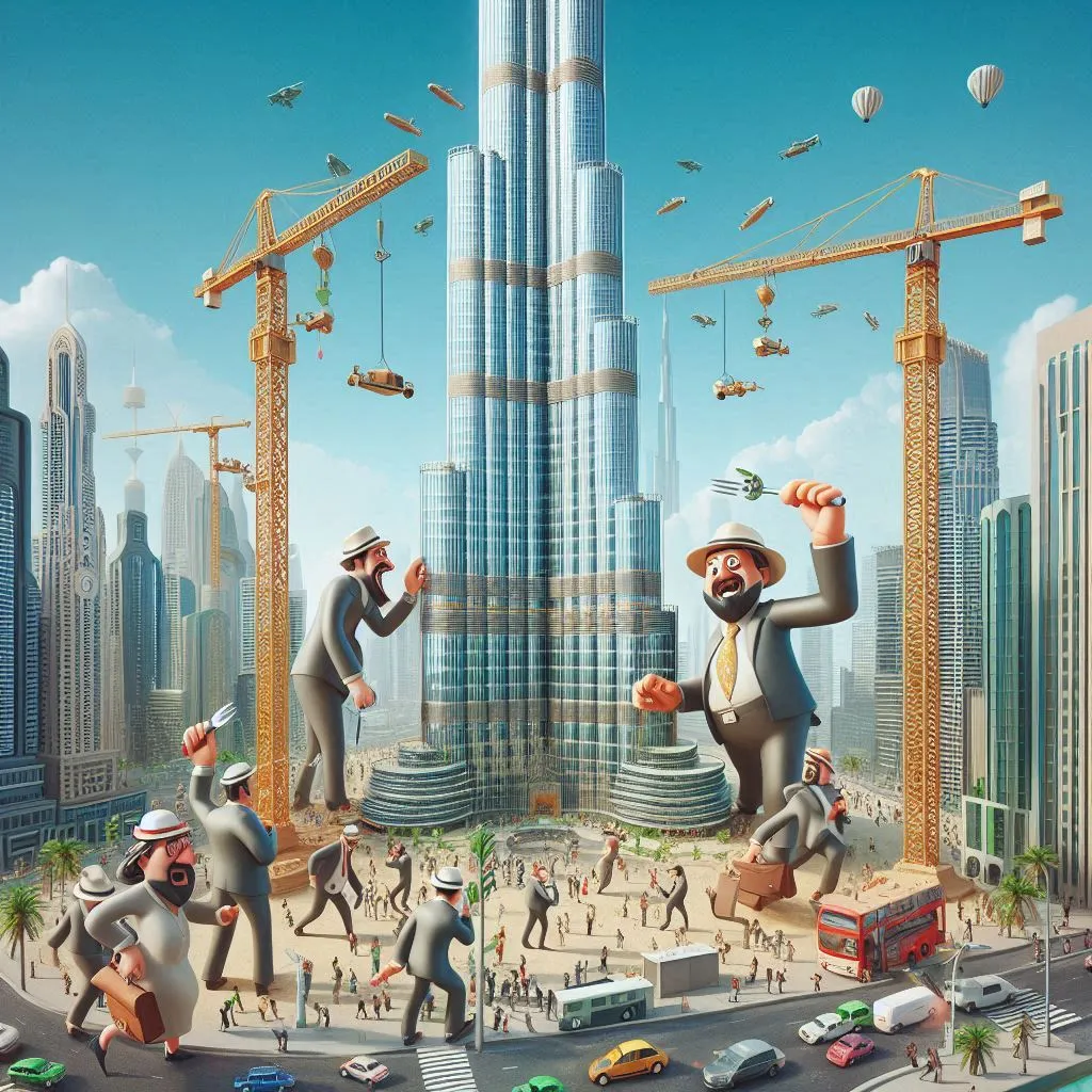" Burj Khalifa Instagram Captions "