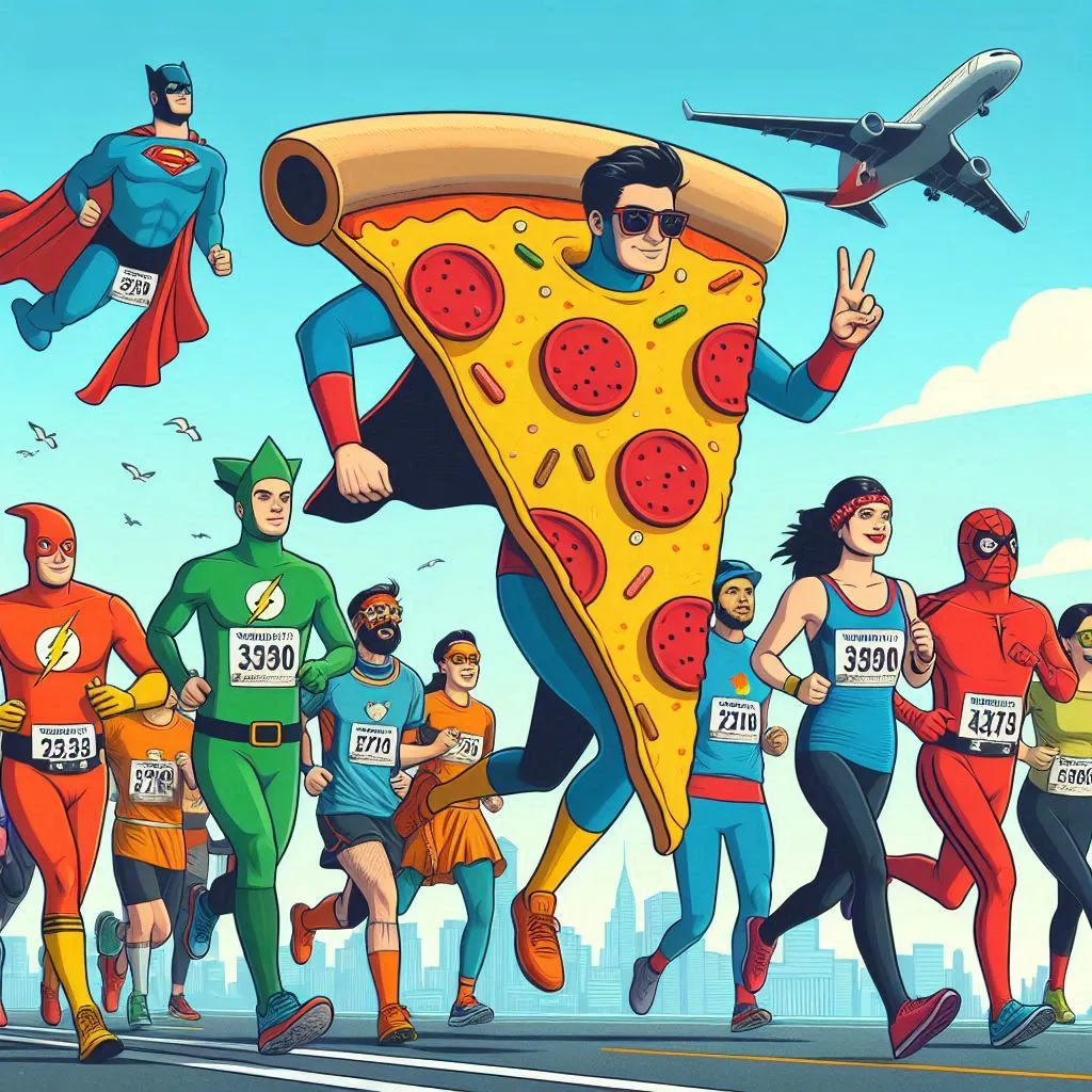 "Half Marathon puns"