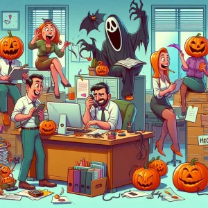 " Halloween Office Jokes"