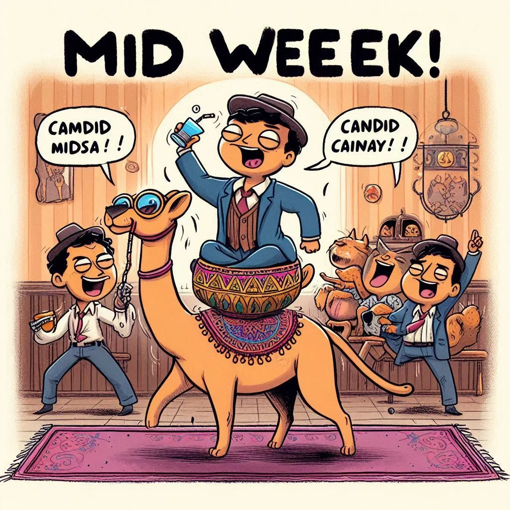 "Mid Week Captions for Instagram"