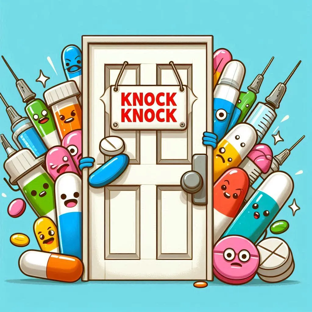 " Pharmacy Knock Knock Jokes"