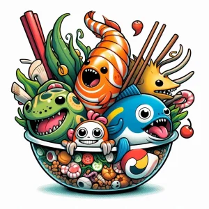 " Poke Bowl Puns"