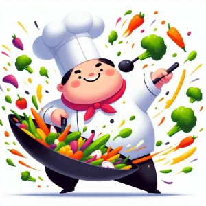 "Sizzling Stir Fry Puns"